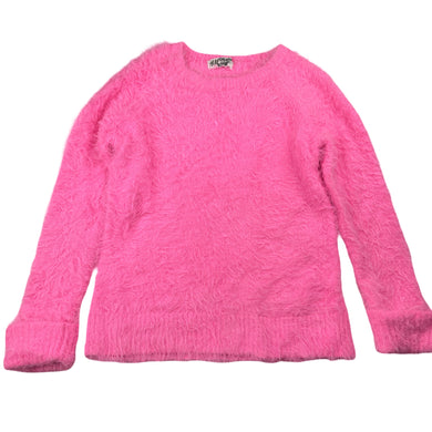 Girls H&M, soft fluffy sweater / jumper (marks inside), FUC, size 7-8,  