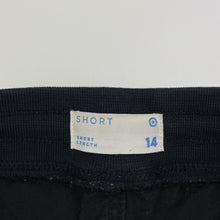 Load image into Gallery viewer, Boys Target, stretch denim shorts, elasticated (wash fade), FUC, size 14,  