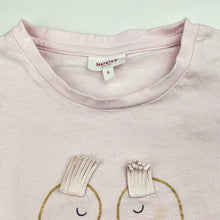 Load image into Gallery viewer, Girls Seed, cotton tee / top, birds (light mark), FUC, size 6,  