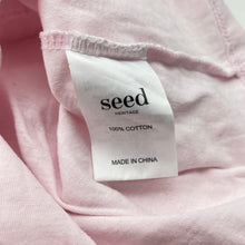 Load image into Gallery viewer, Girls Seed, cotton tee / top, birds (light mark), FUC, size 6,  