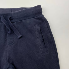 Load image into Gallery viewer, Boys Seed, navy track pants, elasticated, inside leg: 48cm (wash fade), FUC, size 6,  