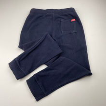 Load image into Gallery viewer, Boys Seed, navy track pants, elasticated, inside leg: 48cm (wash fade), FUC, size 6,  