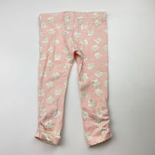 Load image into Gallery viewer, Girls stretchy, ruched leggings / bottoms, EUC, size 1,  