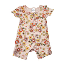 Load image into Gallery viewer, Girls Anko, floral cotton romper, EUC, size 0000,  