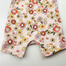 Load image into Gallery viewer, Girls Anko, floral cotton romper, EUC, size 0000,  