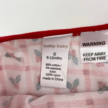 Load image into Gallery viewer, Girls Baby Baby, Christmas tutu romper, EUC, size 0,  