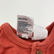 Load image into Gallery viewer, Unisex Anko, textured cotton romper, EUC, size 0000,  