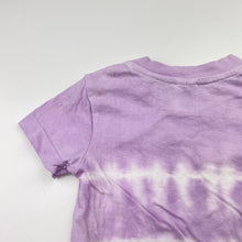Load image into Gallery viewer, Girls Baby Berry, tie-dyed cotton tee / top, FUC, size 00,  