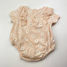 Load image into Gallery viewer, Girls Target, organic cotton blend bodysuit / romper, EUC, size 0000,  