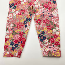 Load image into Gallery viewer, Girls Anko, stretchy floral leggings / bottoms, GUC, size 1,  