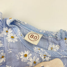 Load image into Gallery viewer, Girls Fuyimei, floral ruffle romper, NEW, size 0,  