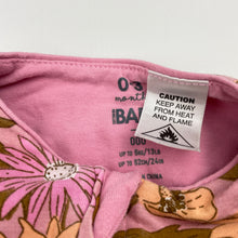 Load image into Gallery viewer, Girls Cotton On, soft feel stretchy zip coverall / romper, FUC, size 000,  