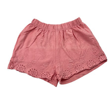 Load image into Gallery viewer, Girls Next, pink cotton shorts, elasticated, GUC, size 3-4,  
