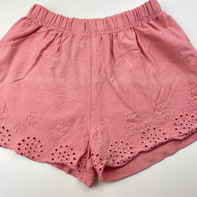 Load image into Gallery viewer, Girls Next, pink cotton shorts, elasticated, GUC, size 3-4,  