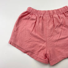 Load image into Gallery viewer, Girls Next, pink cotton shorts, elasticated, GUC, size 3-4,  