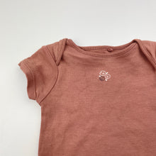 Load image into Gallery viewer, Girls Next, embroidered cotton bodysuit / romper, EUC, size 000,  
