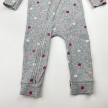 Load image into Gallery viewer, Girls COUNTRY ROAD, organic cotton blend zip romper, EUC, size 0,  