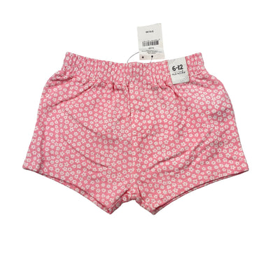 Girls Cotton On, floral cotton shorts, elasticated, NEW, size 0,  