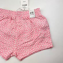 Load image into Gallery viewer, Girls Cotton On, floral cotton shorts, elasticated, NEW, size 0,  