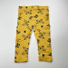 Load image into Gallery viewer, Girls Mango, stretchy leggings / bottoms, butterflies, GUC, size 1,  