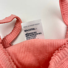 Load image into Gallery viewer, Girls Anko, ribbed cotton summer singletsuit romper, EUC, size 0,  