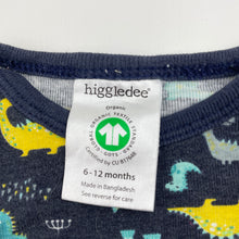 Load image into Gallery viewer, Boys Higgledee, lightweight organic cotton bodysuit / romper, FUC, size 0,  