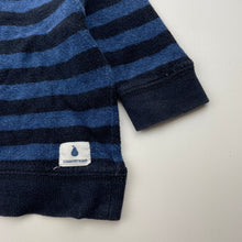 Load image into Gallery viewer, Boys COUNTRY ROAD, striped knit cotton long sleeve top, GUC, size 000,  