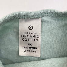 Load image into Gallery viewer, Unisex Target, organic cotton bodysuit / romper, FUC, size 00,  