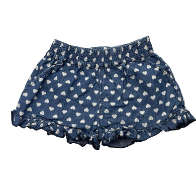 Girls 1964 Denim Co, lightweight cotton shorts, elasticated, FUC, size 2,  