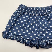 Load image into Gallery viewer, Girls 1964 Denim Co, lightweight cotton shorts, elasticated, FUC, size 2,  
