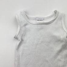 Load image into Gallery viewer, Unisex Baby Berry, ribbed cotton singlet top, GUC, size 0000,  