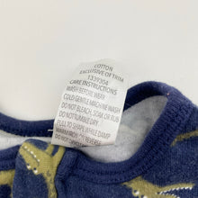 Load image into Gallery viewer, Boys Dymples, cotton zip coverall / romper (wash fade), FUC, size 0000,  