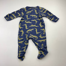 Load image into Gallery viewer, Boys Dymples, cotton zip coverall / romper (wash fade), FUC, size 0000,  