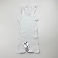 Load image into Gallery viewer, Unisex BONDS, ribbed cotton singlet top, EUC, size 00,  