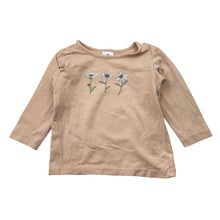 Load image into Gallery viewer, Girls Target, organic cotton blend long sleeve top, EUC, size 00,  