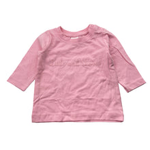 Load image into Gallery viewer, Girls Baby Berry, cotton long sleeve tee / top, EUC, size 000,  
