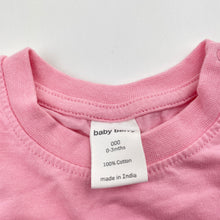Load image into Gallery viewer, Girls Baby Berry, cotton long sleeve tee / top, EUC, size 000,  