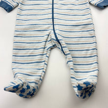 Load image into Gallery viewer, Boys Tiny Little Wonders, fleece zip coverall / romper, FUC, size 00,  