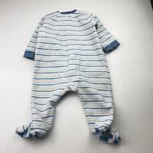 Load image into Gallery viewer, Boys Tiny Little Wonders, fleece zip coverall / romper, FUC, size 00,  