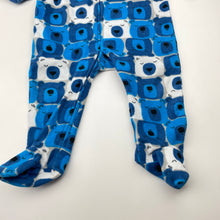 Load image into Gallery viewer, Boys Dymples, fleece zip coverall / romper, GUC, size 0,  