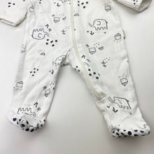 Load image into Gallery viewer, Unisex Anko, cotton zip coverall / romper, GUC, size 0000,  