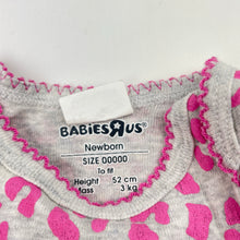 Load image into Gallery viewer, Girls BABIES&#39;R&#39;US, cotton bodysuit / romper, EUC, size 00000,  