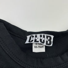 Load image into Gallery viewer, Boys SWEATER CLUB, embroidered bodysuit / romper, Van, EUC, size 0,  