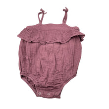 Load image into Gallery viewer, Girls Target, crinkle cotton summer romper, FUC, size 0,  