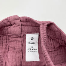 Load image into Gallery viewer, Girls Target, crinkle cotton summer romper, FUC, size 0,  