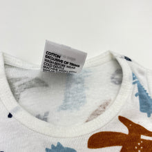 Load image into Gallery viewer, Boys Big Softies, cotton singletsuit romper, dinosaurs, EUC, size 000,  