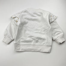 Load image into Gallery viewer, Girls Baby Berry, fleece-lined sweater / jumper, EUC, size 1,  