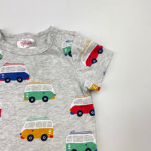 Load image into Gallery viewer, Boys Sprout, stretchy bodysuit / romper, combi vans, EUC, size 000,  