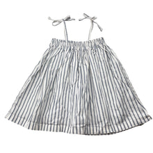 Load image into Gallery viewer, Girls BONDS, striped cotton summer dress, EUC, size 00, L: 36cm