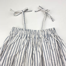 Load image into Gallery viewer, Girls BONDS, striped cotton summer dress, EUC, size 00, L: 36cm